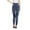 Blue, variant on Puntoco Pants for women Jeggings for Women High Waist, Stretchy Jeans Slim Fit Leg Pull on Jean with Pockets, Soft Breathable Cotton Blend Blue 10(XL)