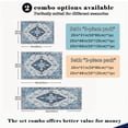 thumbnail image 3 of Floor Rugs Sets 3 Piece with Runner, Farmhouse Kitchen Rugs and Mats Non Skid Washable Runner Rug for Kitchen Sink Laundry, 3 of 12