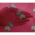 thumbnail image 4 of oneOone Viscose Chiffon Fabric Floral & Block Printed Craft Fabric BTY 42 Inch Wide, 4 of 4