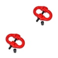 thumbnail image 3 of Ruiboury Red Grade 80 Alloy Steel Hammerlock Coupling Link Connection Hoisting Buckle Hook Hoisting Buckle Strong Durable 2T 2Set, 3 of 6