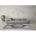 thumbnail image 3 of Ahgly Company Indoor Square Geometric Gray Traditional Area Rugs, 7' Square, 3 of 4