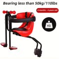 thumbnail image 3 of Children's Seat Front Seat For Riding Mountain Bike Children's Seat With Guardrail And Safety Belt, 3 of 4