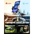 thumbnail image 4 of Bracketron OneClick Car Phone Mount for Dashboard, Windshield & Vent with 7" Gooseneck & 360° Rotation, 4 of 13