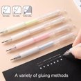 thumbnail image 2 of Visland Glue Pen, Fine Tip, Quick Dry, Double-sided Adhesive, Precise Control, 6 Count, 2 of 6