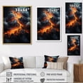 thumbnail image 4 of Designart "Wilderness Of The Volcano I" Volcano Canvas Prints, 4 of 7