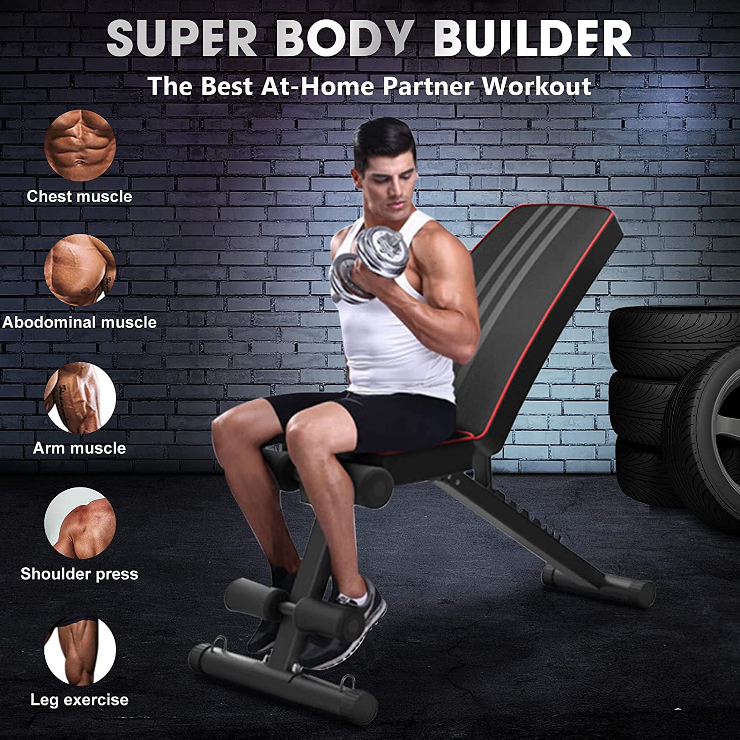 Delfy adjustable weight 2025 bench