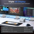 thumbnail image 4 of Dock RayCue 10 en 1 de 80 Gbps con doble SSD, HDMI 2.1 para Mac Studio, 4 of 9
