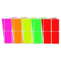 Royal Green Assorted Colors Moving Labels 3 in x 2 in - 40 Pack