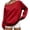 Red 16, variant on Karymi Summer Tops for Women 2026 Off Shoulder Oversized Long Sleeve Sweatshirt, Edge Cold Shoulder Loose Pullover Top, Casual Layering Top Womens Workout Tops