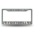thumbnail image 1 of Jacksonville Jaguars Chrome License Plate Frame, 1 of 2
