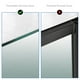 thumbnail image 4 of Simtive Ganchos para puerta de ducha (paquete de 3) Ganchos para colocar sobre la puerta para baño Puerta de ducha de vidrio sin marco Ganchos para toallas Ganchos para escobilla de ducha Negro, 4 of 5