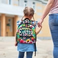 thumbnail image 6 of Easter Font Traveling Backpack School Bags Cute College Backpack Baby Bag Lightweight Large Capacity Printed Design Adjustable Shoulder Strap Suitable, 6 of 6