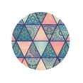 thumbnail image 7 of Circular Drink Coasters Set Mandala Pattern Beautiful Home Decor Diatomite Heat-Resistant Diatomite Protect Table Countertop, 7 of 7