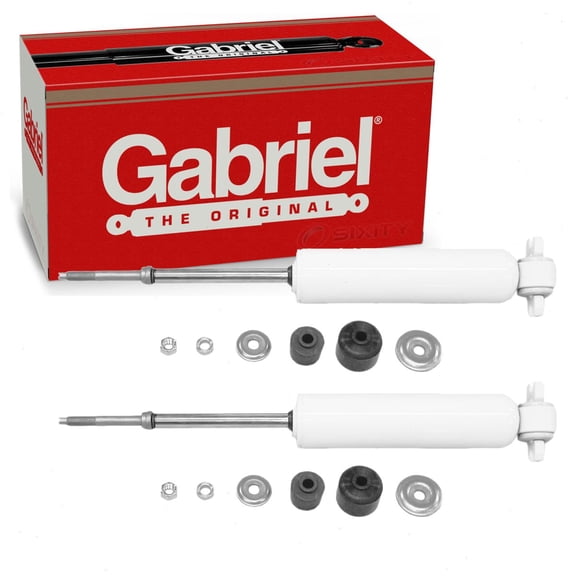 2 pc Gabriel G63489 Ultra Shock Absorbers for Spring Strut Steering Suspension Shocks Struts Fits select: 1988-2000 CHEVROLET GMT-400, 1995-2000 CHEVROLET TAHOE