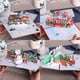 thumbnail image 3 of 2023 nuevo Diy 3D feliz árbol de Navidad Santa Claus tarjeta de felicitación plegable Tarjeta de árbol de navidad regalo de Navidad, 3 of 4