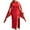 Red, variant on Nmnitkp Fall Wedding Guest Dresses for Women Show Off Your Figure Solid Color Women's Plus Size Sleeveless Round Neck Front Split Long Maxi Wrap Dress