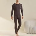 thumbnail image 5 of vdgthytj Thermal Underwear for Men Long Johns Base Layer Top and Bottom Set Pajamas Cold Weather Fall Winter Clothes, 5 of 6