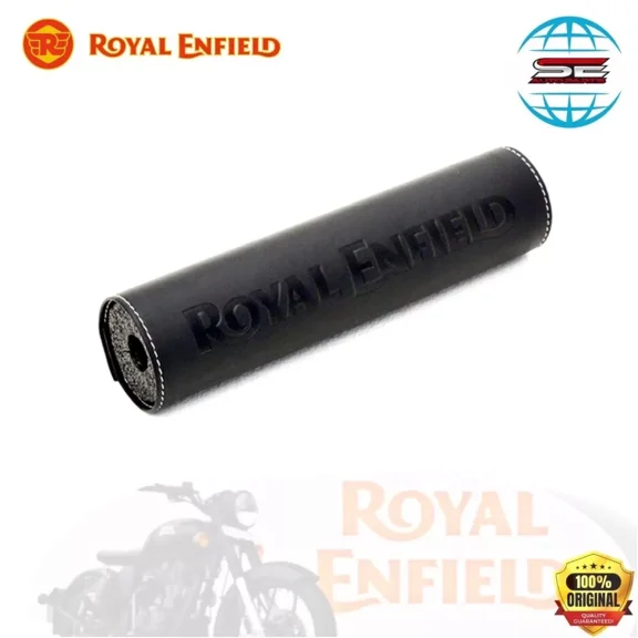 Genuine Black Handlebar Brace Pad for Royal Enfield Scram 411 & Himalayan