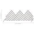 thumbnail image 4 of vidaXL Garden Trellis Fences 5 pcs 170x75 cm Willow, 4 of 4