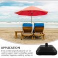 thumbnail image 3 of TEHAUX 1Pcs Beach Umbrella Sand Anchor Base Plastic Water Injection Square Support for Beach Activities, 3 of 6