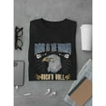 thumbnail image 3 of Music Is The Answer Eagle T-Shirt Men -Image by Shutterstock, Male Medium, 3 of 4