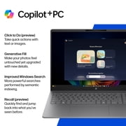 HP OmniBook 5 16 inch Laptop Next Gen AI PC FHD IPS Touch Windows Intel Core Ultra 7 355 16GB 1TB SSD Meteor Silver