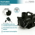 thumbnail image 4 of Half Off Ponds Aqua Pulse Submersible Pond Pump for Waterfalls, 550 GPH, 33 ft Cord, 4 of 7