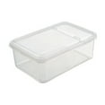 Ckraxd Refrigerator Storage Box Kitchen Drawer Type Plastic Rectangular