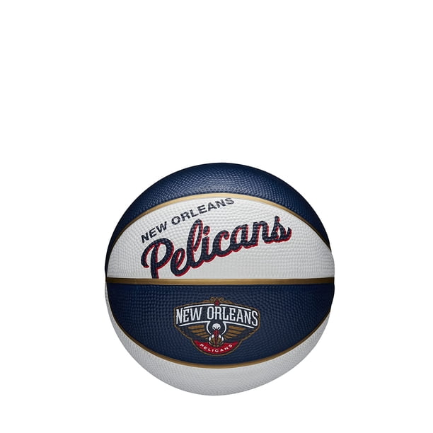 Baloncesto WILSON Retro Team de la NBA, Mini New Orleans Pelicans