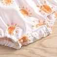 thumbnail image 6 of Newborn Baby Girl Summer Outfits Floral/Sun Romper Infant Sleeveless Strap One Piece Bodysuit Shorts Jumpsuit Cute Clothes, 6 of 7