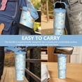 thumbnail image 7 of 30 Oz Tumbler Little Bee, Little Daisy Tumbler with Lid and Straw, Birthday Gift Cup for Friend Women Men Coffee Travel Mug Thanksgiving Day Halloween Christmas Gift Water Bottle, 7 of 7