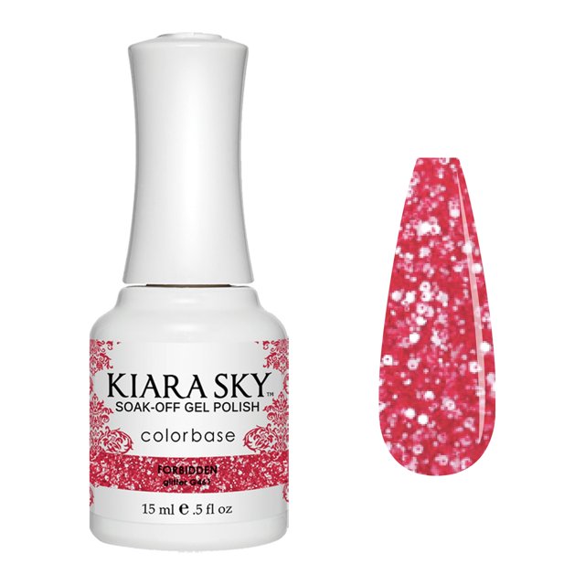 Esmalte de uñas en gel Kiara Sky Soak Off 0.5 fl oz PROHIBIDO (G461)