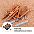 thumbnail image 2 of Carving Tools with Whetstone Wood Carving Tool Set for DIY Sculpture Carpenter, 2 of 5