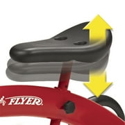 Open Box Radio Flyer Scoot About Ride-On Tricycle for Toddlers Ages 1-3 Years, Red Steel Frame