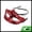 Red, variant on Unique Bargains 1 Pack Elegant Crystal Beaded Half Face Party Mask Silver Tone