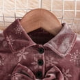 thumbnail image 1 of LOVZFMLL Robe de Princesse Mignonne à Rayures Chaudes avec Poches pour Filles Tout-Petits, 1 of 5