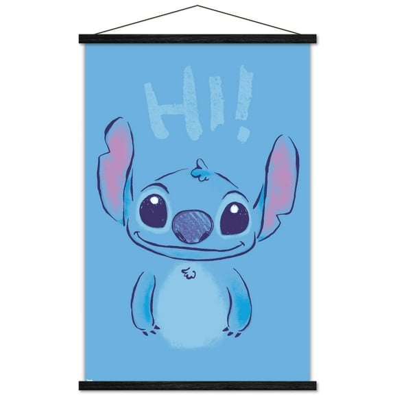 Disney Lilo and Stitch - Hi Wall Poster with Magnetic Frame, 22.375" x 34"