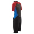 thumbnail image 4 of Body Glove Pro3 2/1mm Short Sleeve Spring Wetsuit, Back Zip, Youth, Size 10, Red, 4 of 5