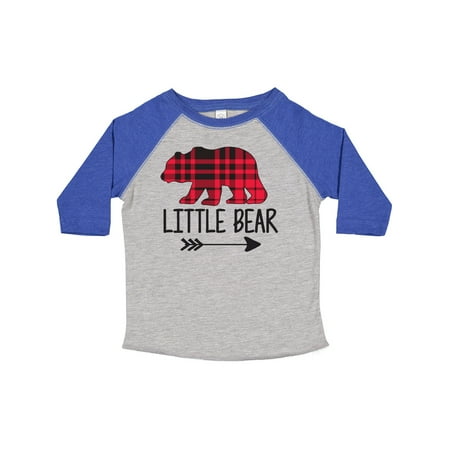 

Inktastic Plaid Little Bear with Arrow Gift Toddler Boy or Toddler Girl T-Shirt