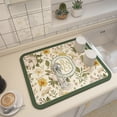 thumbnail image 4 of BUYISI Kitchen Plates Dish Draining Absorbent Dry Mat Pans Washing Up Drying Board Pad T, 4 of 5