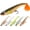 A1-3.5",1/4oz, variant on Shadtale Easy Catch Soft Fishing Lures with BKK Hooks - Trembly Sinking and Vibrating Swim for More Bites, Pre-Rigged Swimbaits for Bass, Trout, Crappie, Walleye, Freshwater Saltwater Fishing