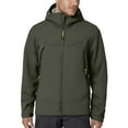 thumbnail image 2 of Men's Jackets, Soft Shell Lined Windproof Jackets, Waterproof Hiking Jackets Fall & Wineter Outdoor Coat (Army Green XXXL), 2 of 8