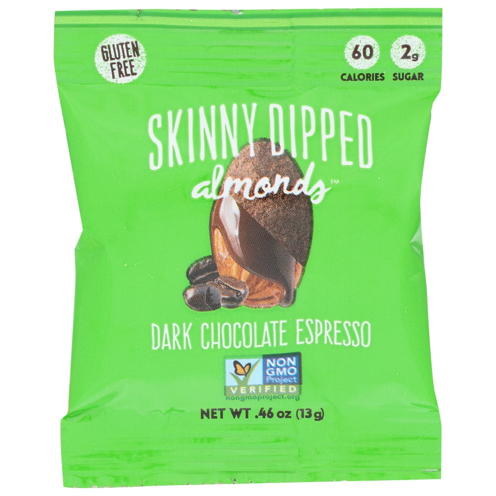 Skinny Dipped Dark Chocolate Espresso Almonds, 0.46 Oz