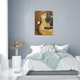thumbnail image 3 of Vintage Guitar Bedroom Wall Art Music Pictures Guitar Inspirational Music Decor Canvas Painting Modern Decorations Framed Artwork for Bathroom Living Room Bedroom 12"x16", 3 of 6