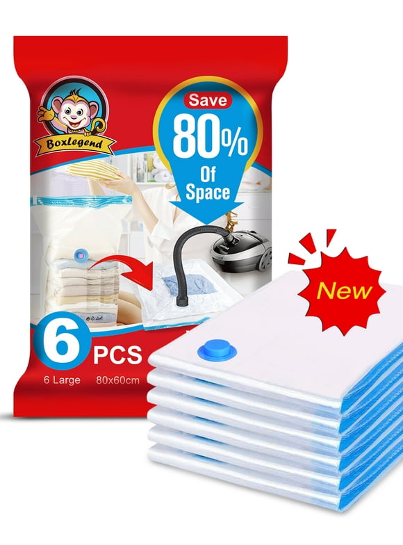 Vacuum Storage Bags in Closet Organizers