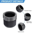 thumbnail image 4 of 10 Piezas Reductor Bushing G1" Rosca Macho a G3/4" Rosca Hembra, Gris, 4 of 7