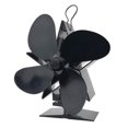 thumbnail image 3 of Fan for Wood Stove Powered by Heat Stove Fan Wood Stove Fans Fireplace Fan Heat Powered Fan with 4 Blade Wood Stove Fan Heat Powered Fireplace Fan Heat Powered Heat Powered Stove Fan, 3 of 8