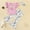 R13-Pink, variant on RMGVDSD Toddler Baby Girls Easter Outfits Short Sleeve Bunny Print T-Shirt Tops Flared Pants Bell Bottoms Headband 3Pcs Clothes Set Versatile School Wear