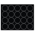 thumbnail image 2 of MasterVision Black Circle Magnets, Pack of 20, 2 of 3