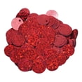 thumbnail image 5 of HOMYL 300Pcs 10mm Flat Round Loose Sequins Spangles Sequins for Crafts for DIY Jewelry Red, 5 of 8